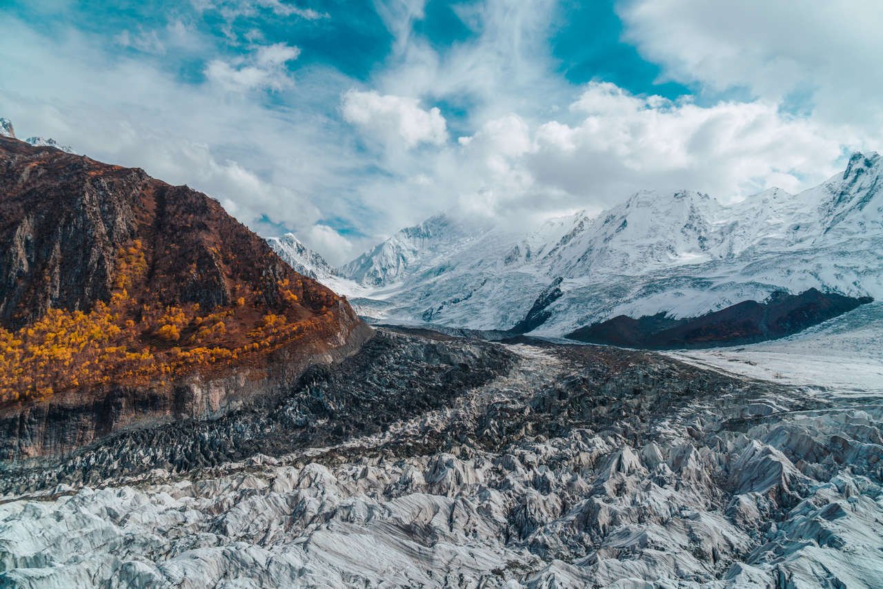 Rakaposhi seen from base camp